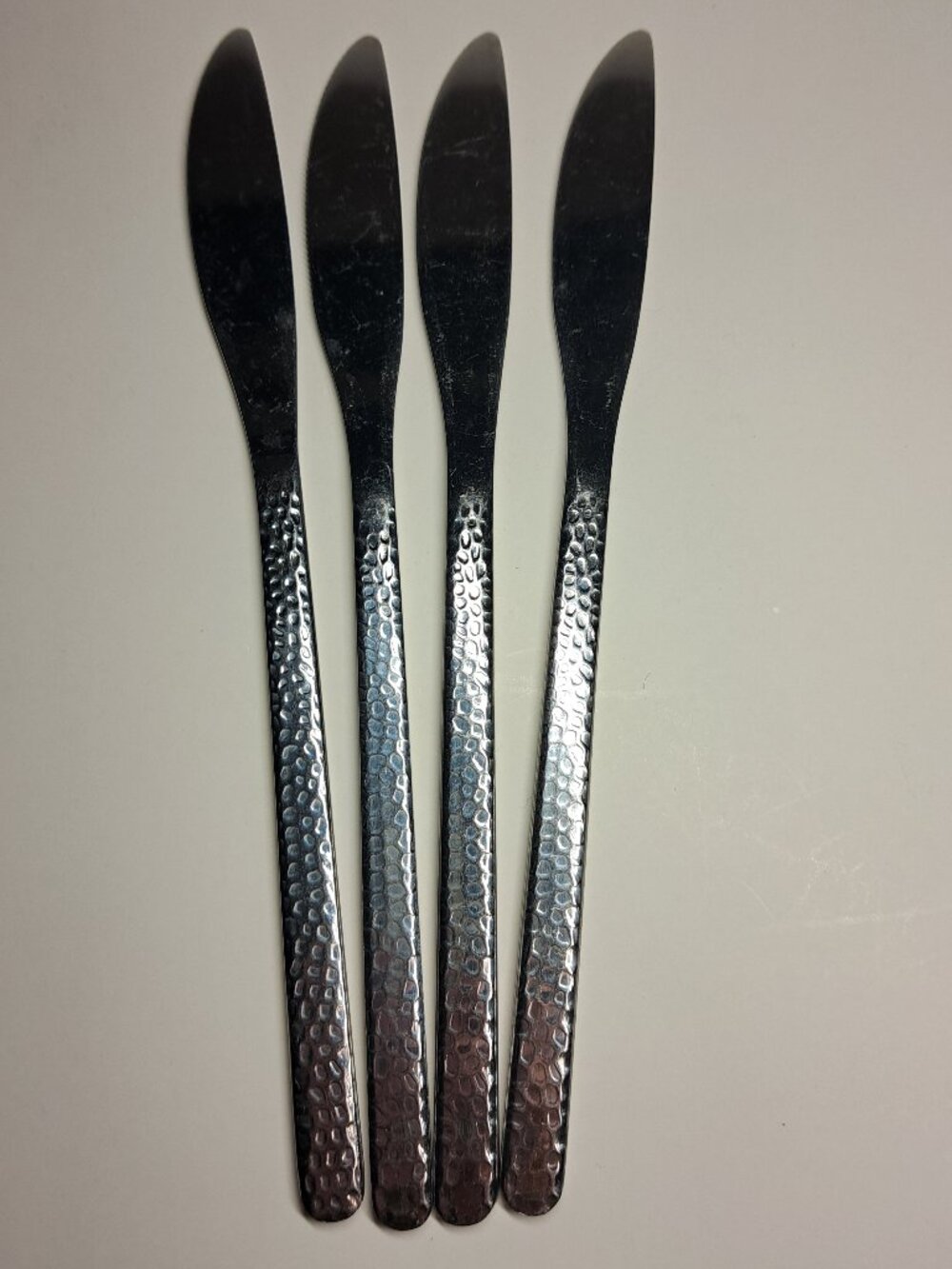 Four Peice Butter Knife Set - Stainless Steel